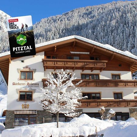 Baeckerei Schranz Bed and Breakfast Sankt Leonhard im Pitztal Eksteriør billede